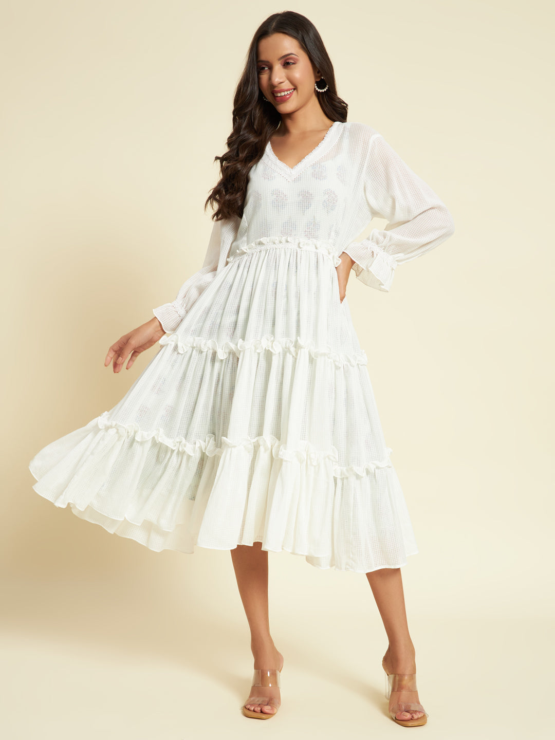 White Organic Cotton Dress