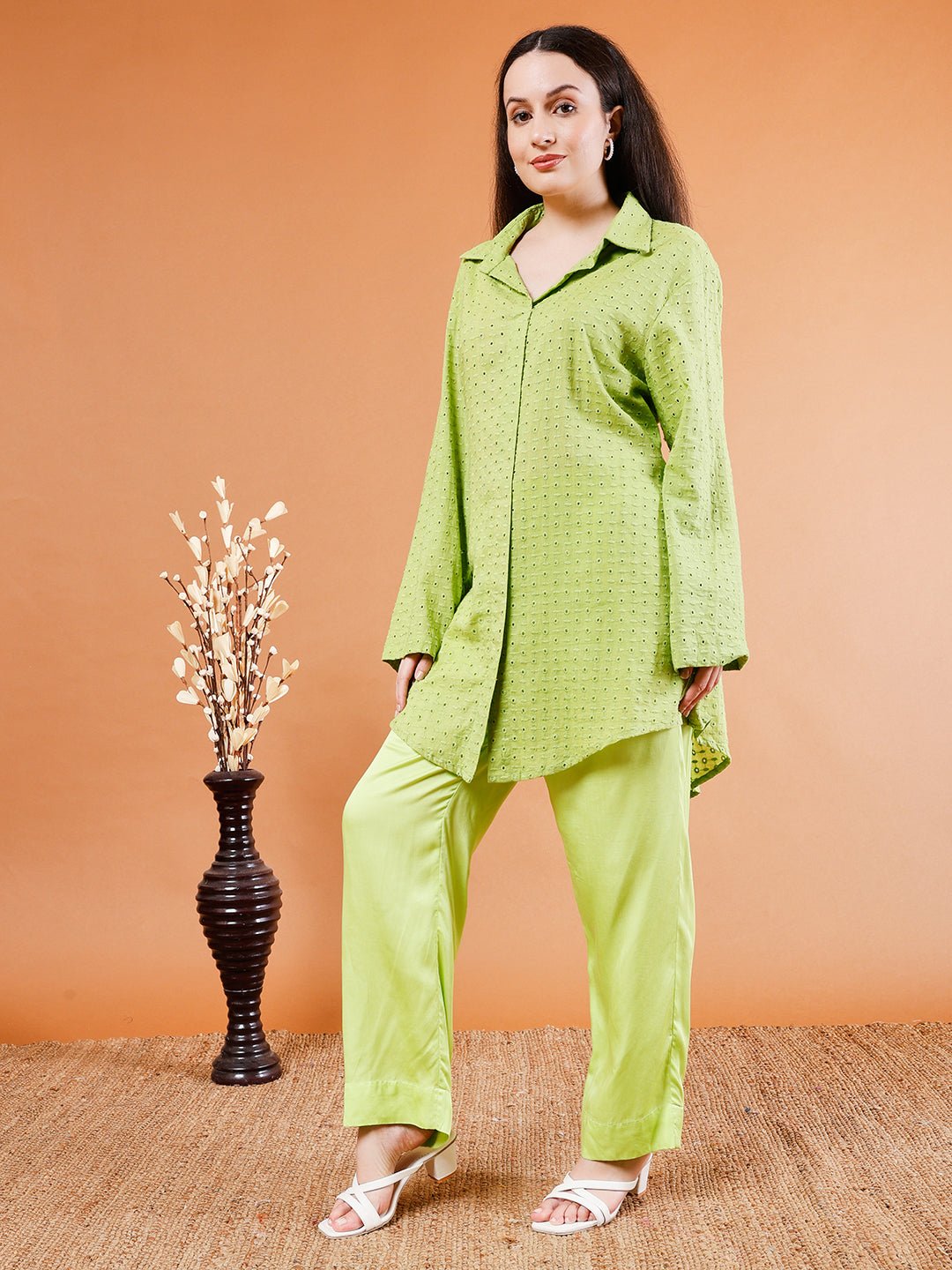 Chikankari Kurta Set - Kaayada