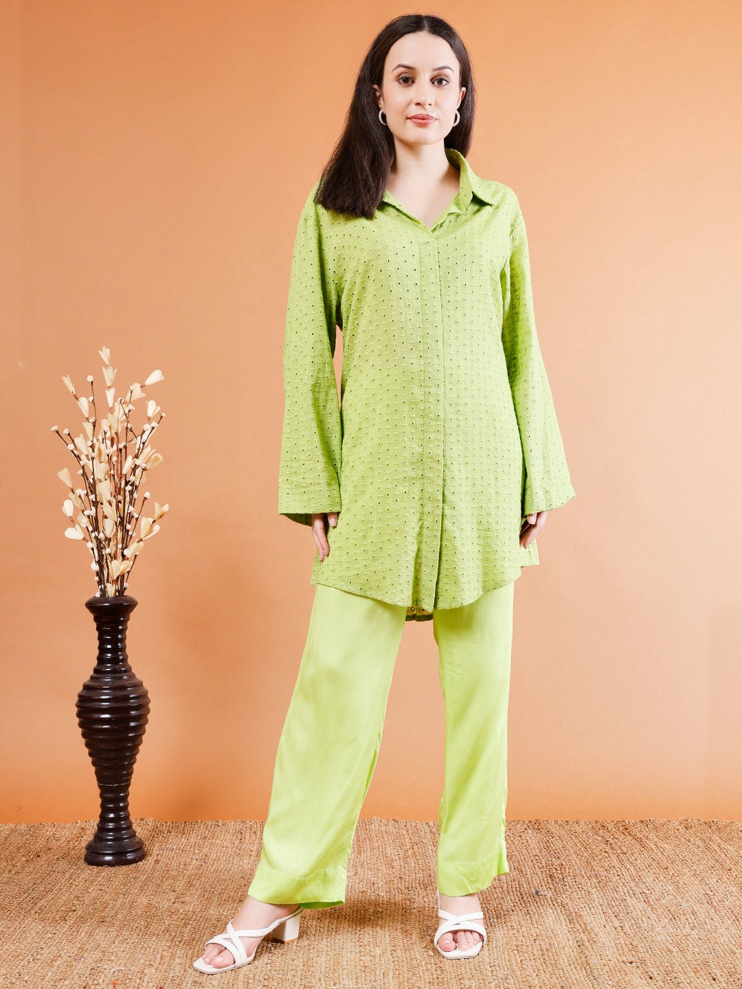Chikankari Kurta Set - Kaayada