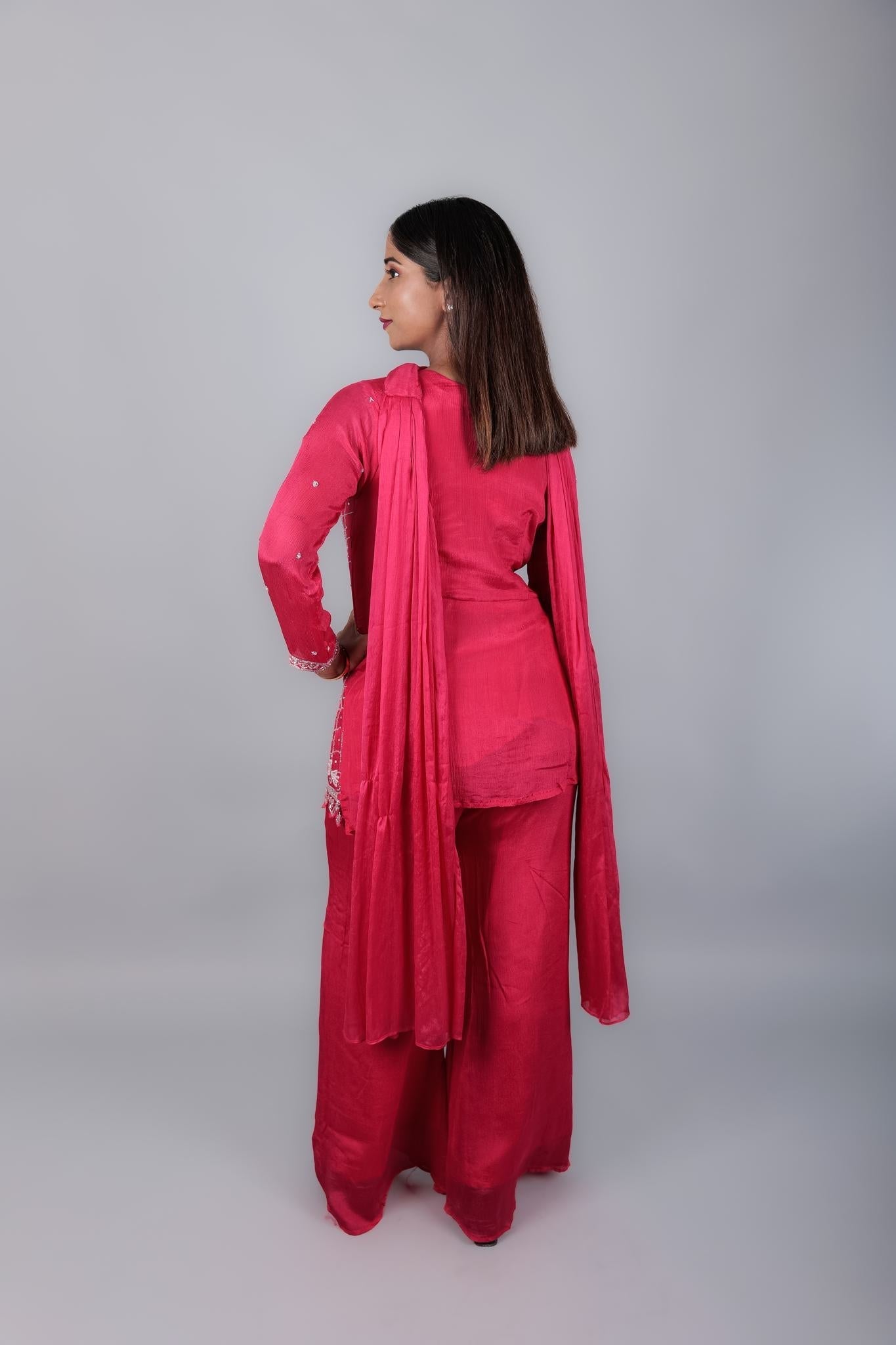 Crepe Silk Suit - Kaayada