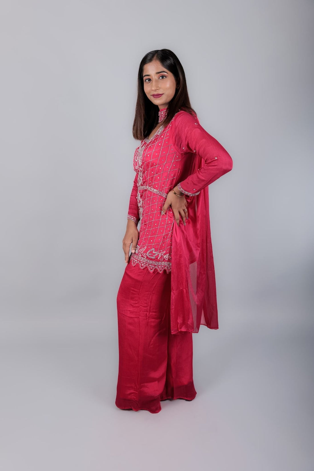 Crepe Silk Suit - Kaayada