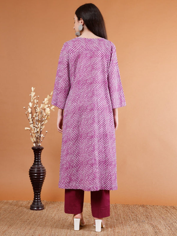 Elegant Cotton Kurta Set - Kaayada