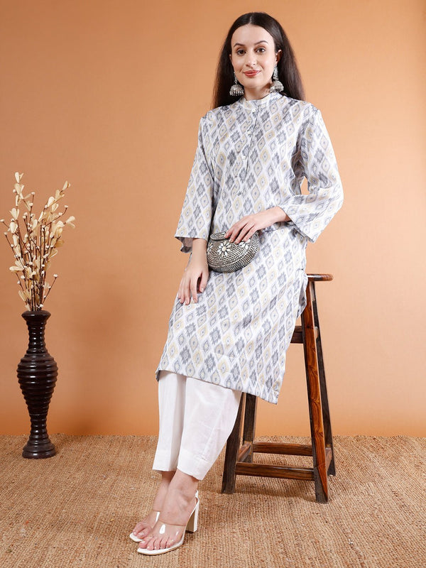 Elegant Modal Satin Kurta Set - Kaayada