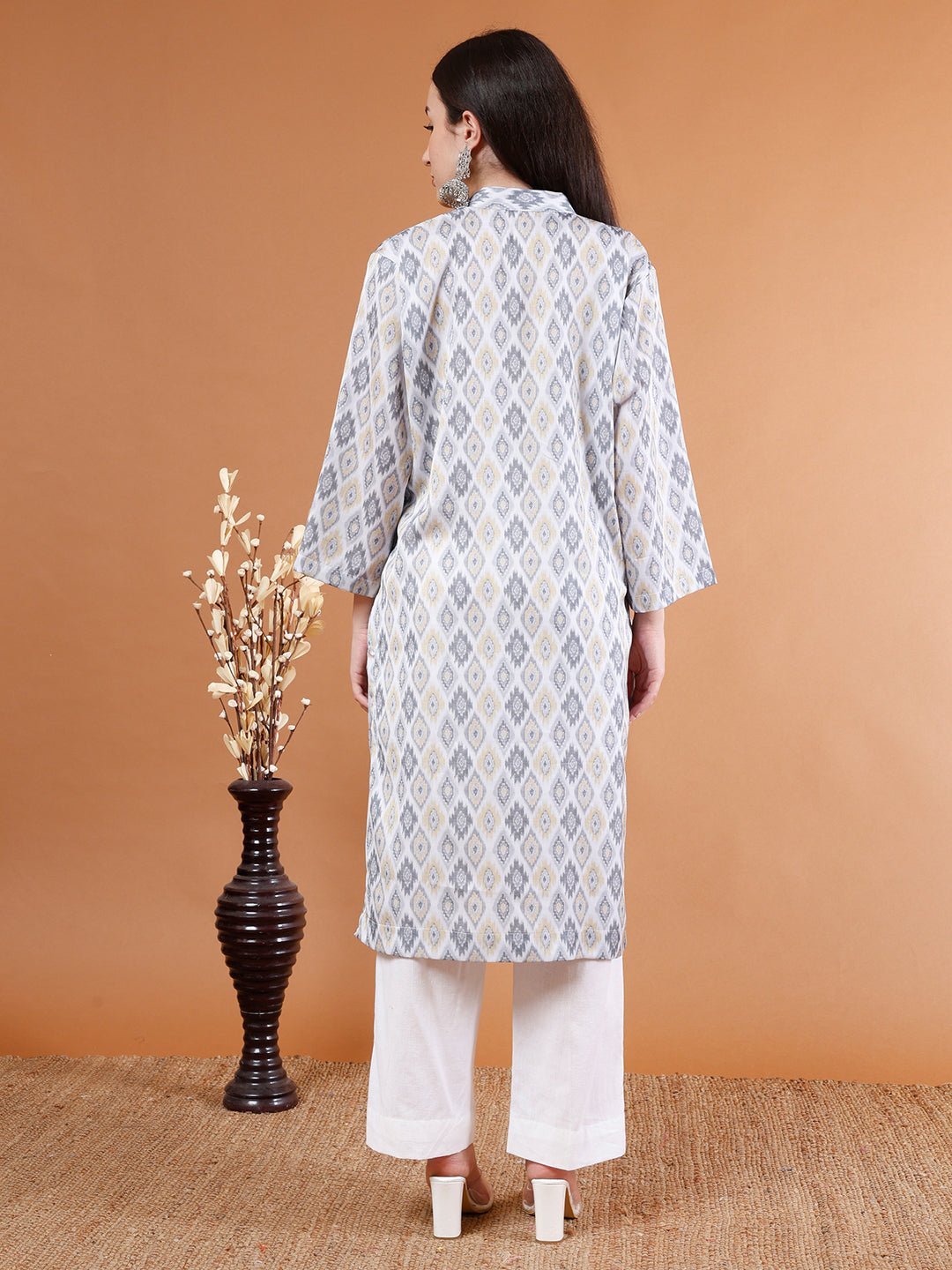 Elegant Modal Satin Kurta Set - Kaayada