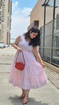 Flare Organic Dress with Adjustable Belt - Kaayada