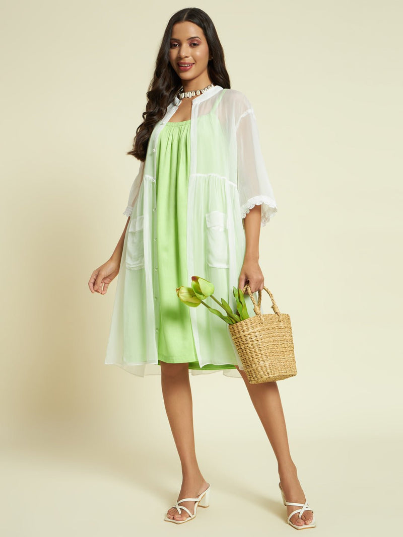 Greenness Organic Cotton Dress - Kaayada