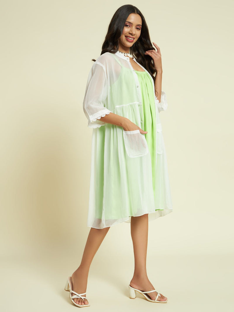 Greenness Organic Cotton Dress - Kaayada