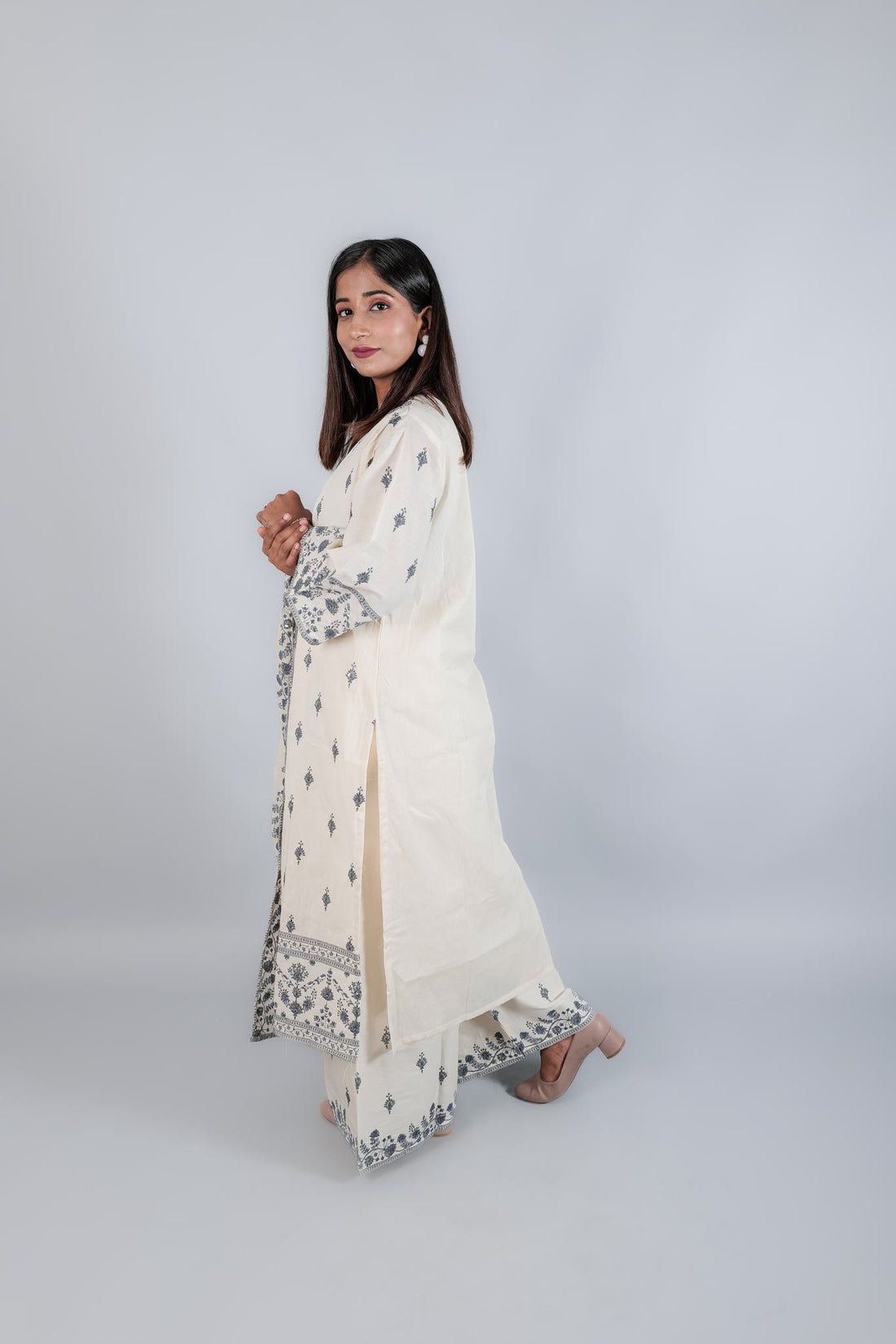 Khadi Cotton Suit Set - Kaayada
