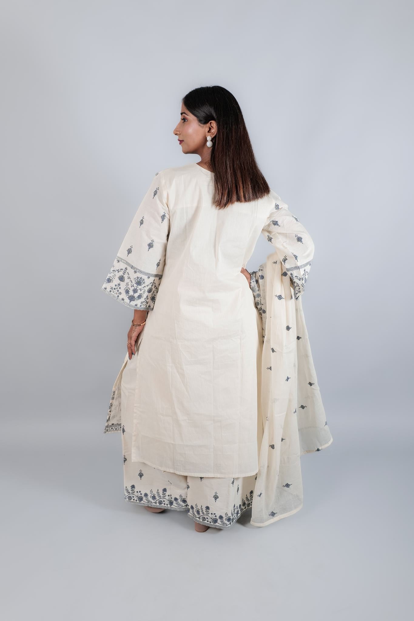 Khadi Cotton Suit Set - Kaayada