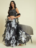 Lehenga Set with Curled Dupatta - Kaayada