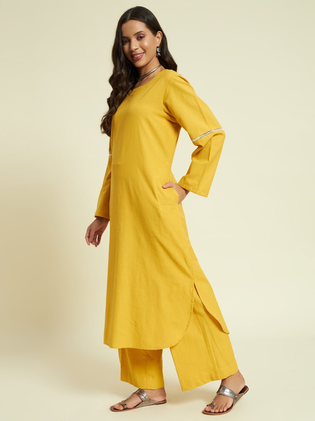 Long Kurta Set - Kaayada