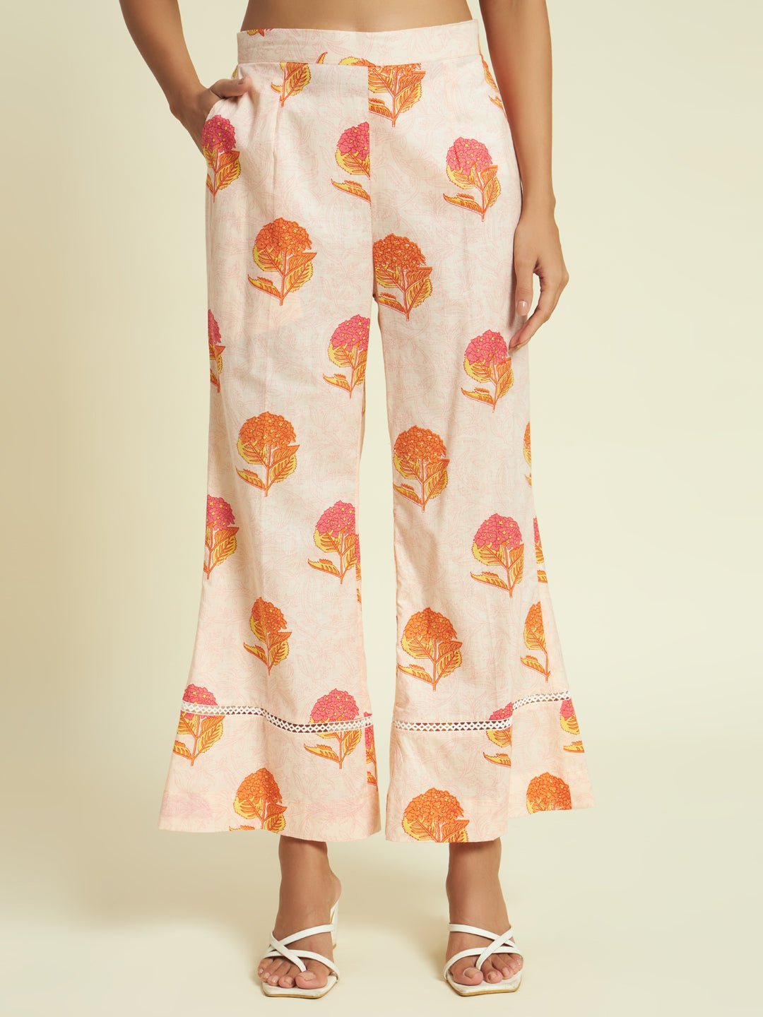 Printed Organic Cotton Kurta Set - Kaayada