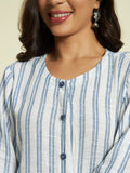 Printed Organic Cotton Kurta Set - Kaayada