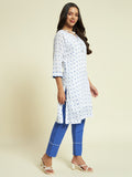 Printed Organic Cotton Kurta Set - Kaayada