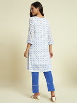 Printed Organic Cotton Kurta Set - Kaayada