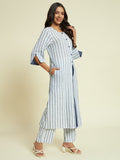 Printed Organic Cotton Kurta Set - Kaayada