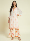 Printed Organic Cotton Kurta Set - Kaayada