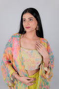 Sequins Crop Top Set - Kaayada