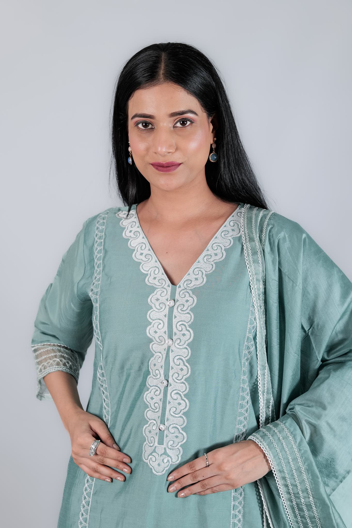 Straight fit Suit Set - Kaayada