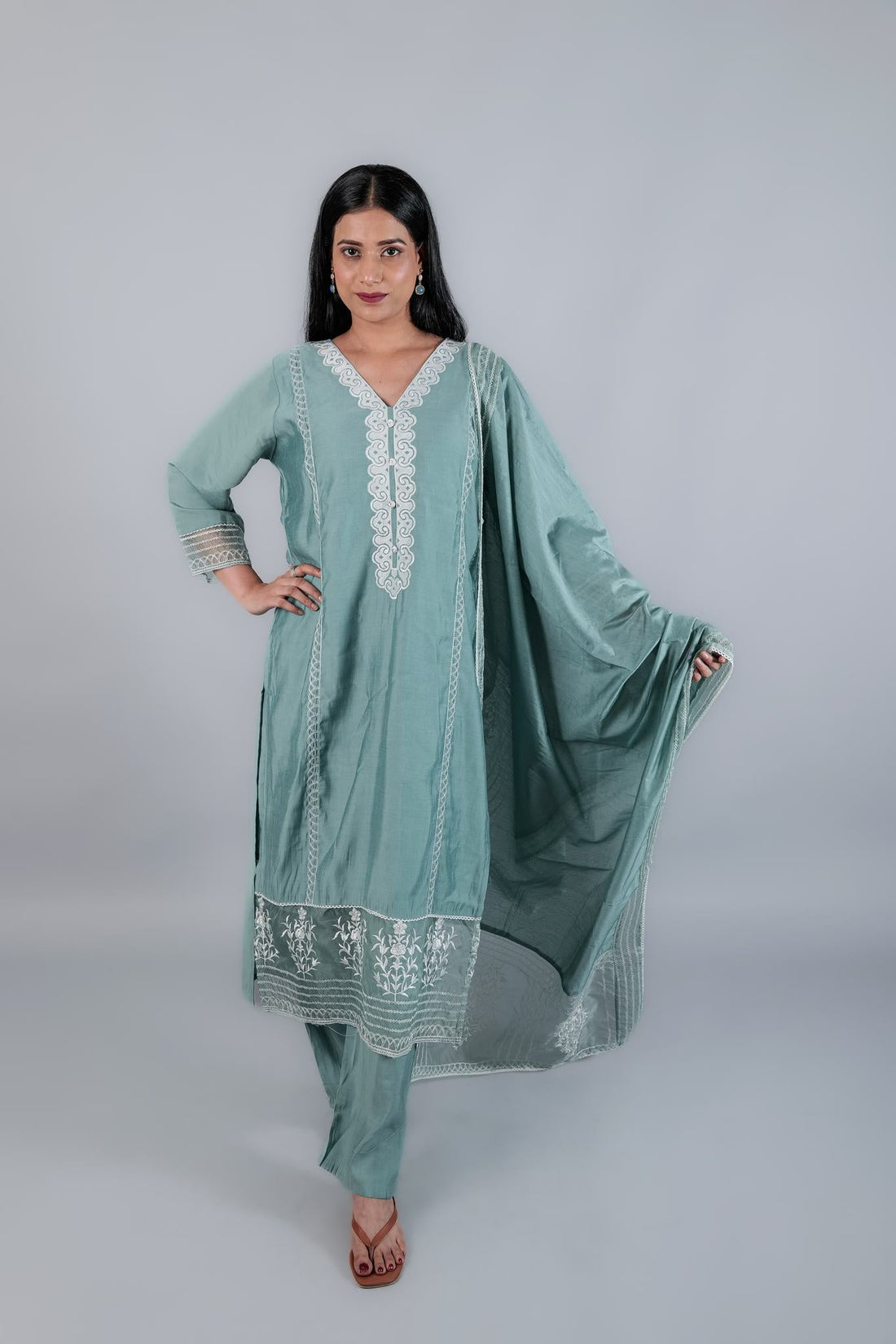 Straight fit Suit Set - Kaayada