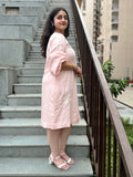 Stunning Pink A - Line Frock - Kaayada