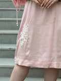 Stunning Pink A - Line Frock - Kaayada